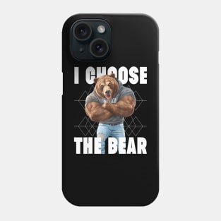The Bear In Woods 2024 I Pick The Bear Women Phone Case