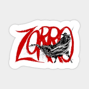 Zorro Windy Magnet