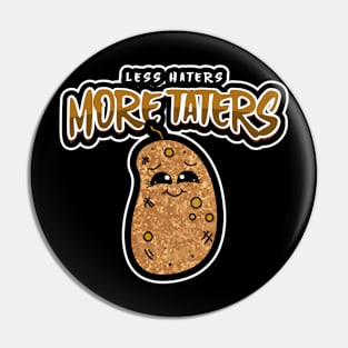 PUNNY Vegetable Pun Funny Potato Quote Pin