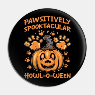 Pawsitively Spooktacular Howl-o-ween Dog Costume Pin