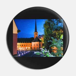 Old monastery in Luxembourg city Pin