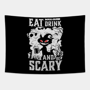 EAT DRINK and be SCARY Tapestry