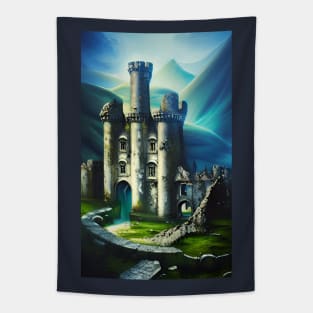 Old castle Tapestry