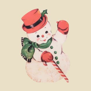 Vintage 50's Snowman T-Shirt