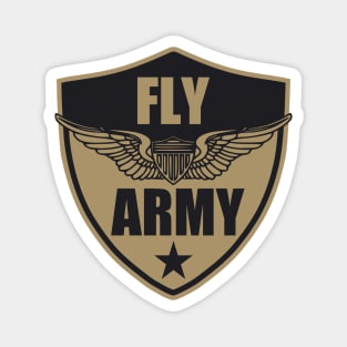 Army Aviation - Fly Army (Front & Back logo) Magnet