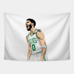 Jayson Tatum Boston Celtics Tapestry