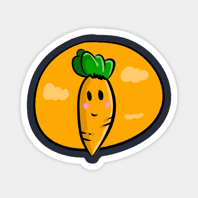 cute carrot Magnet by Winshop