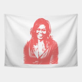 Michelle Obama Portrait Tapestry