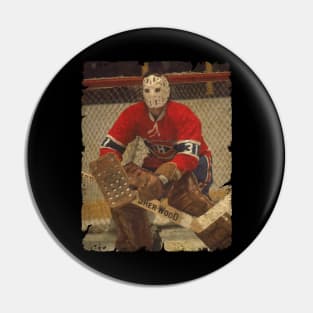 Michel Bunny Larocque - Montreal Canadiens, 1973 Pin