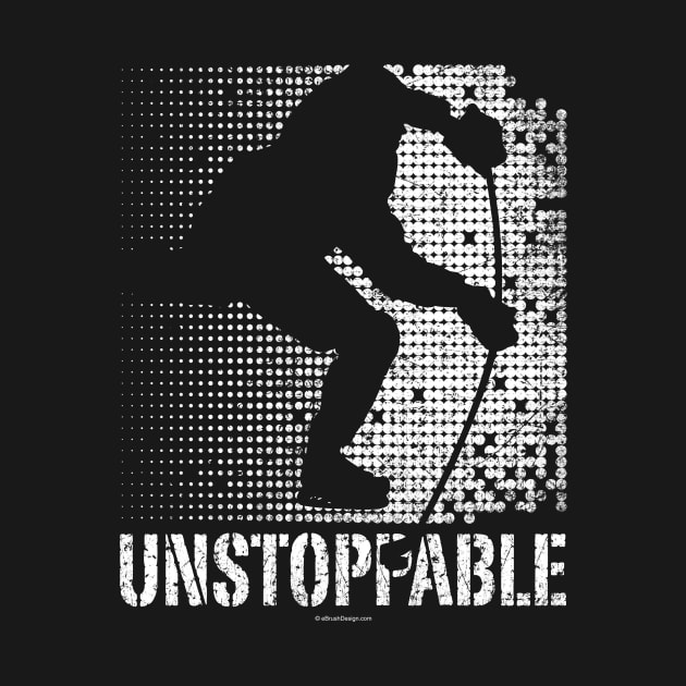 Unstoppable (Hockey) by eBrushDesign