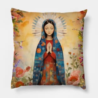 Our Lady of Guadalupe Pillow