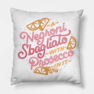 Sbagliato Pink Pillow