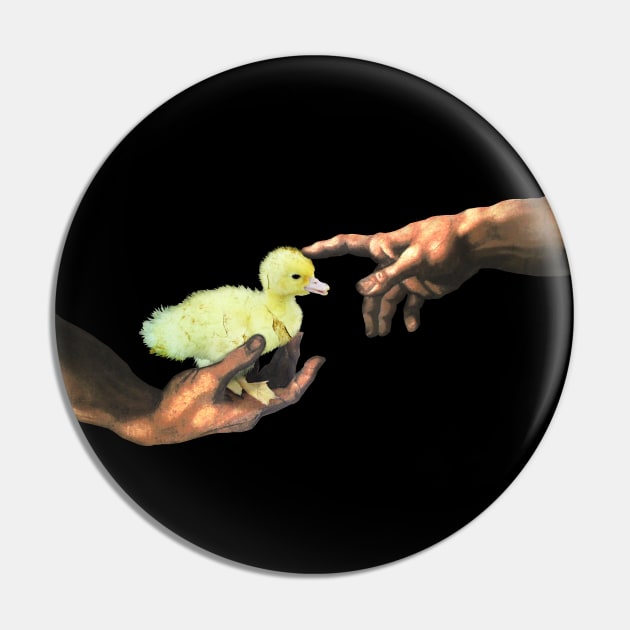 Michelangelo's Duckling, Creation of Baby Duck Pin by FandomizedRose