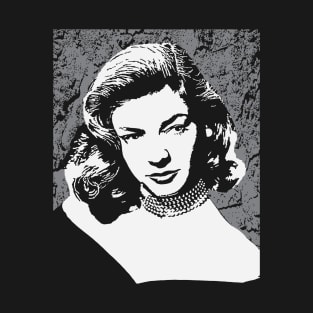 Lauren Bacall - Golden Age Movie Star T-Shirt