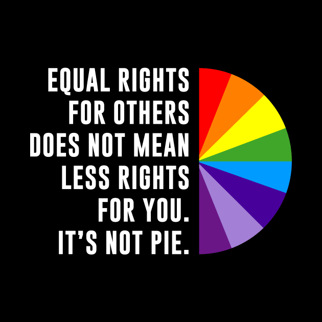 Equal Rights Is Not A Pie by sunima