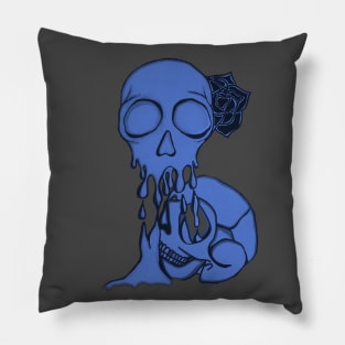 Drippy Skullz Pillow