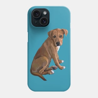 Sweet Brown Pitbull Mix Dog Phone Case