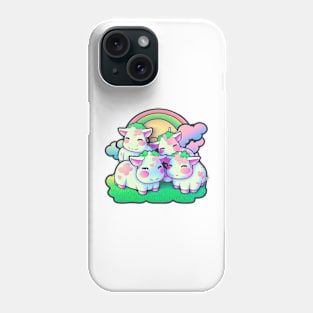 A Herd Of Cows Phone Case