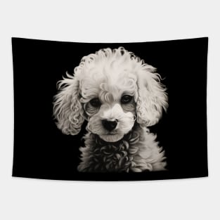 Cute Poodle Lovers Dogs Poodle Tapestry