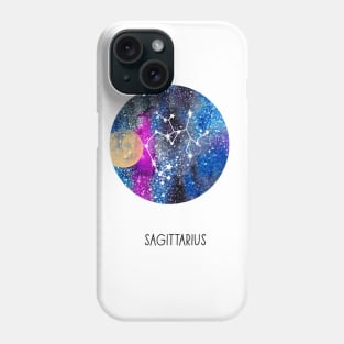 Sagittarius constellation, Sagittarius Phone Case