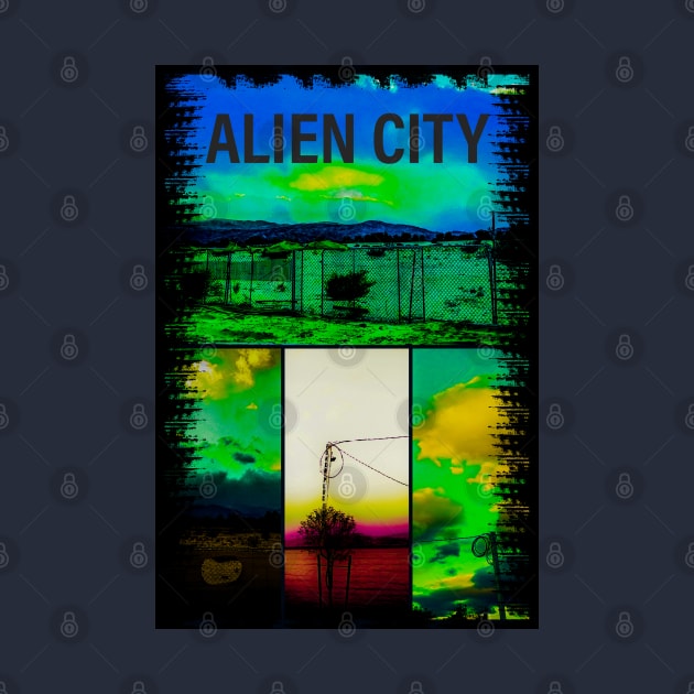 Alien City Desert View by NIZAM RECORDS 
