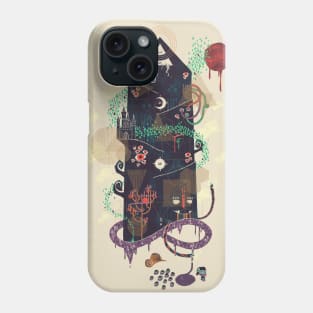 The Ominous and Ghastly Mont Noir Phone Case