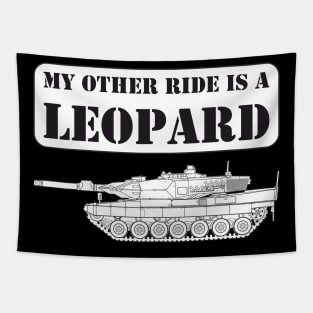 My other ride is a LEOPARD Tapestry