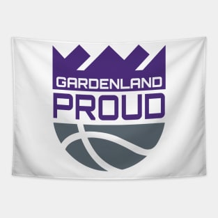 Gardenland Crest Colored Tapestry