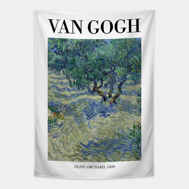 Van Gogh - Olive Orchard - Legended Tapestry by Vincent Van Gogh T-Shirts