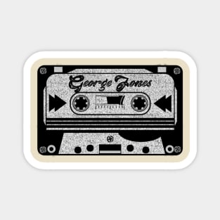 george jones cassette Magnet