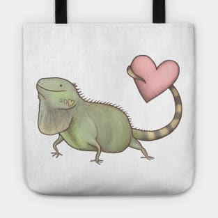 Iguana Love You Tote