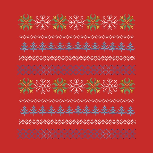 Ugly Sweater Pattern by nomadearthdesign