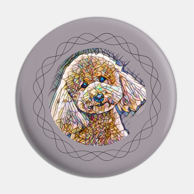 Cockapoo Pin by Silver Lining Gift Co.