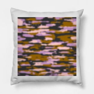 Camouflage Brown Wheat Pillow
