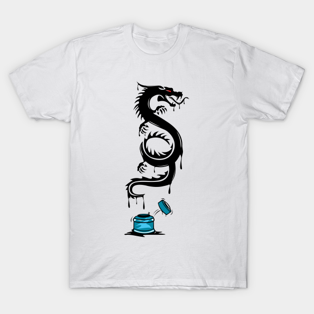 Ink Dragon Tattoo Ink Dragon T Shirt Teepublic Ink Dragon Tattoo Ink Dragon T Shirt Teepublic