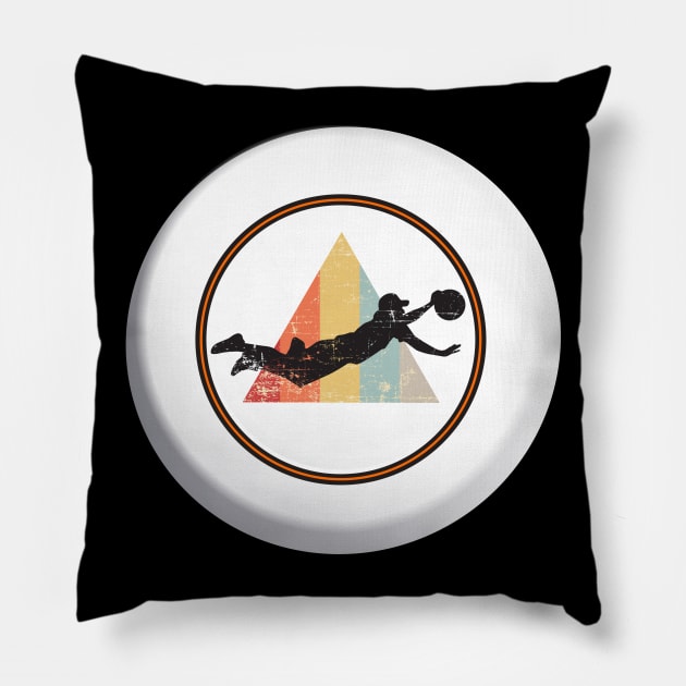 Ultimate Frisbee Shield Pillow by CTShirts