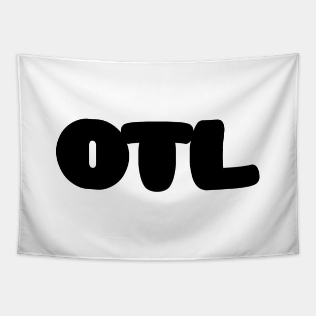 OTL Emoticon ~ Korean Slang Tapestry by tinybiscuits