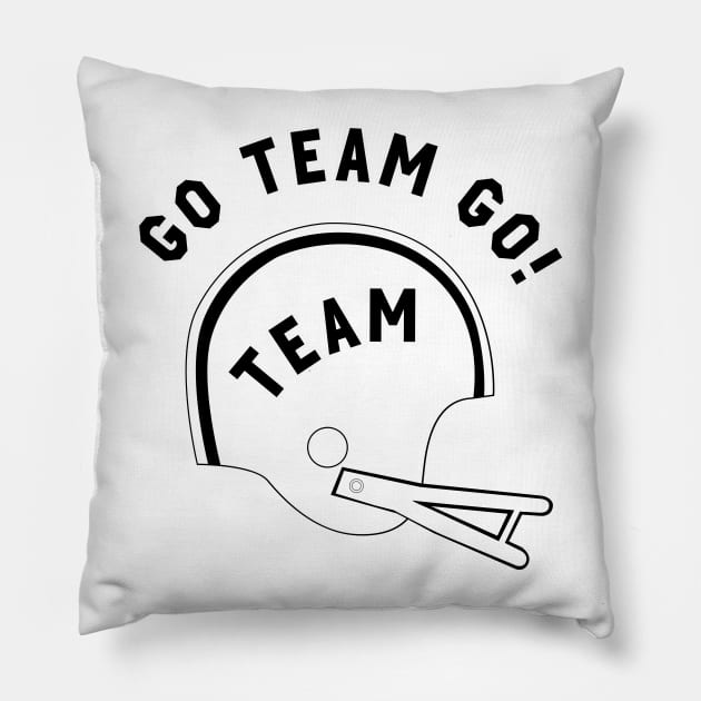 Go Team Pillow by old_school_designs