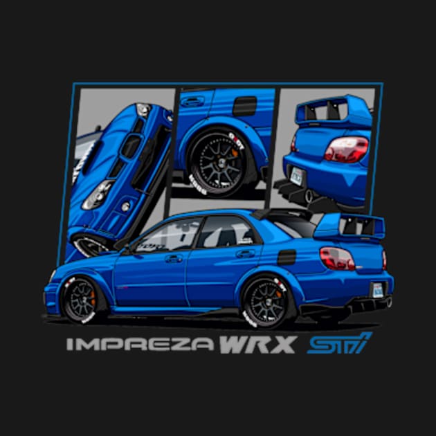 Impreza WRX STI Hawkeye, JDM Car by T-JD