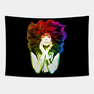 Erykah Badu RNB Watercolor Tapestry