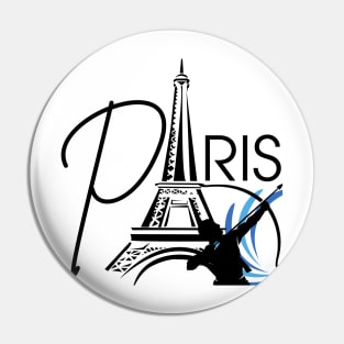 Paris Archery Pin