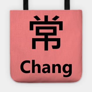 Chinese Surname Chang 常 Tote