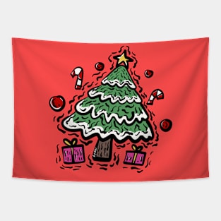 Christmas Tree Tapestry