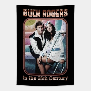 retro buck rogers duet Tapestry