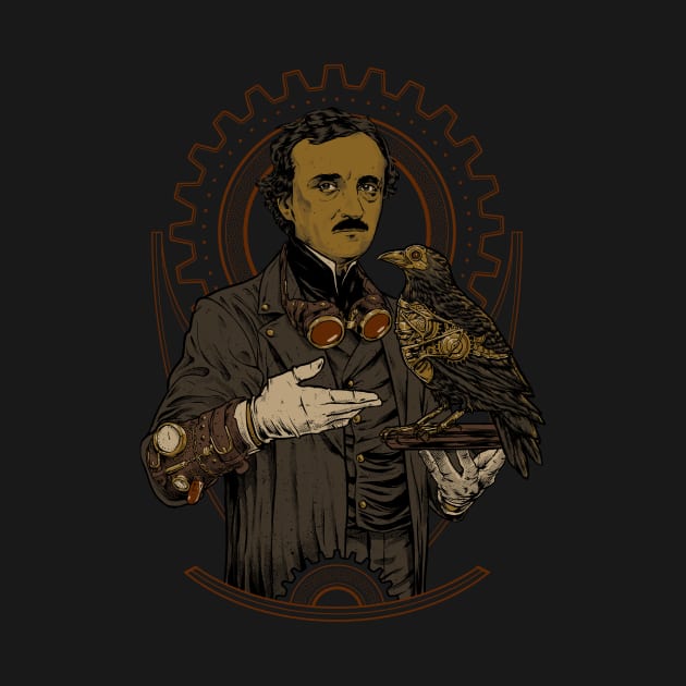 Edgar SteamPoe by hafaell