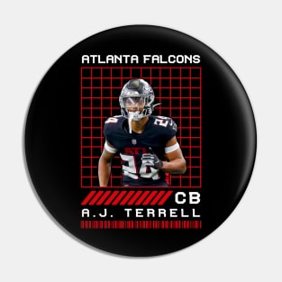 AJ TERRELL - CB - ATLANTA FALCONS Pin