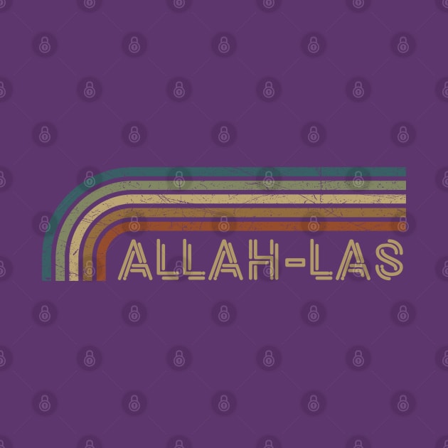 Allah-Las Retro Stripes by paintallday