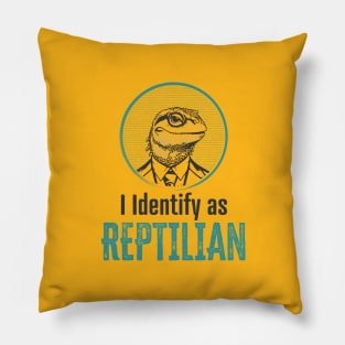 Identify Reptilian (light) Pillow