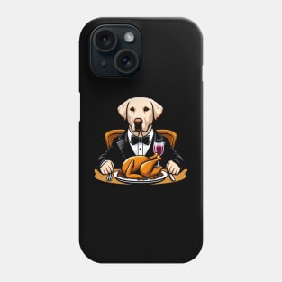 Labrador Retriever Thanksgiving Phone Case