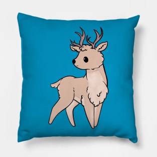 Cute Deer cartoon Pillow